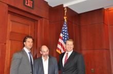 Left to Right: Ben Utecht, Kevin Turner, Chris Nowinski